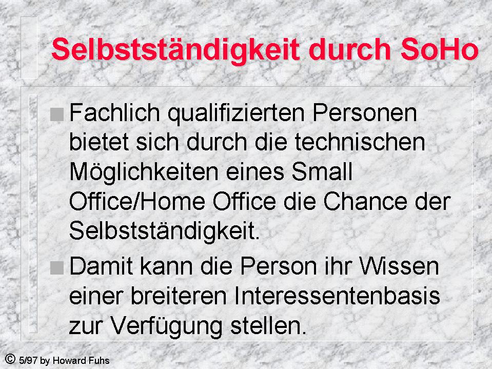 Pr&auml;sentation Teleworking Folie 13